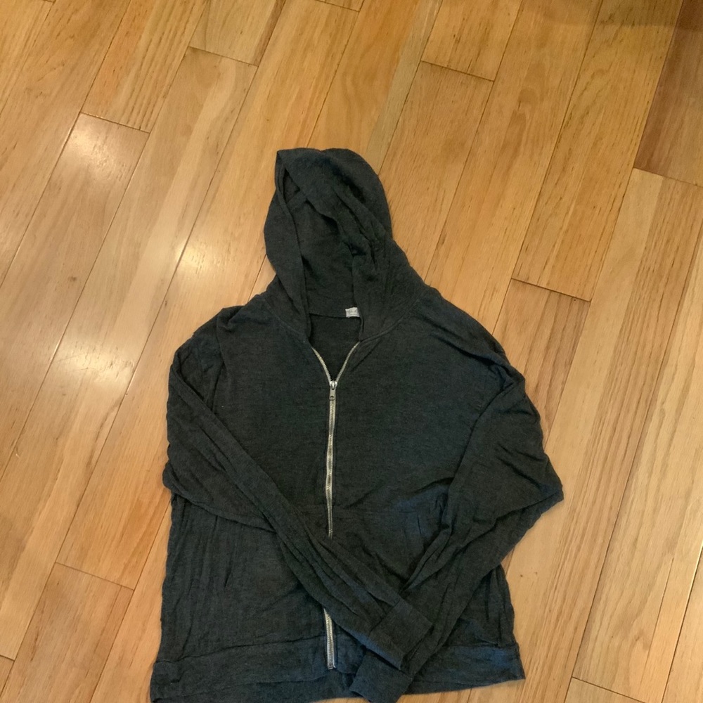 Brandy Melville stretchy one size fits all zip up